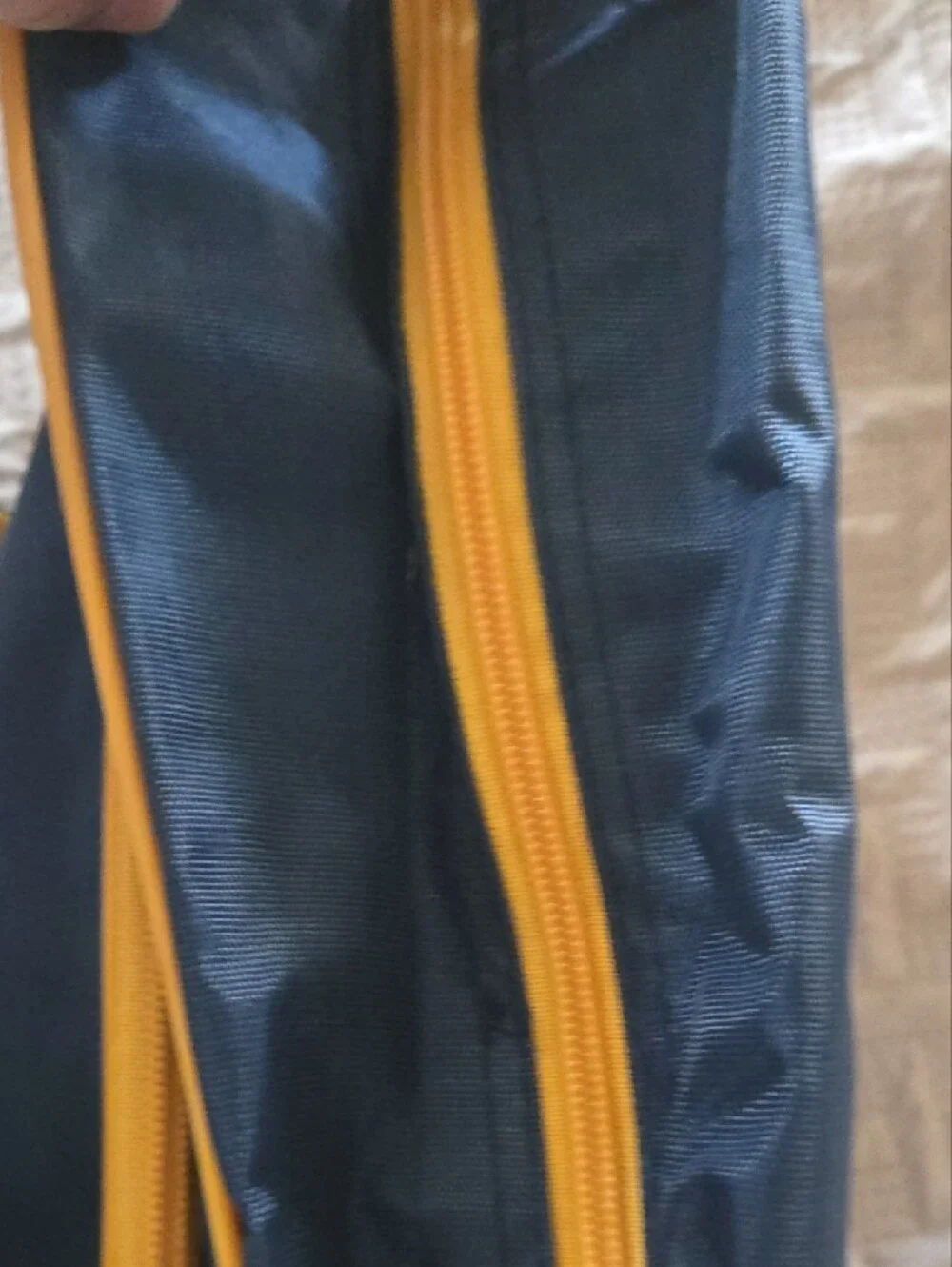 Blue and Yellow Anime Messenger Backpack